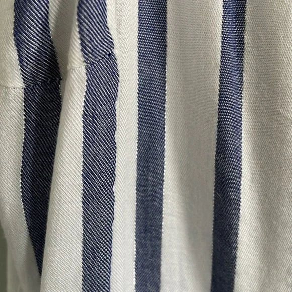 *SOLD* Striped Spaghetti Strapped Top, Size Large - Picture 4 of 5